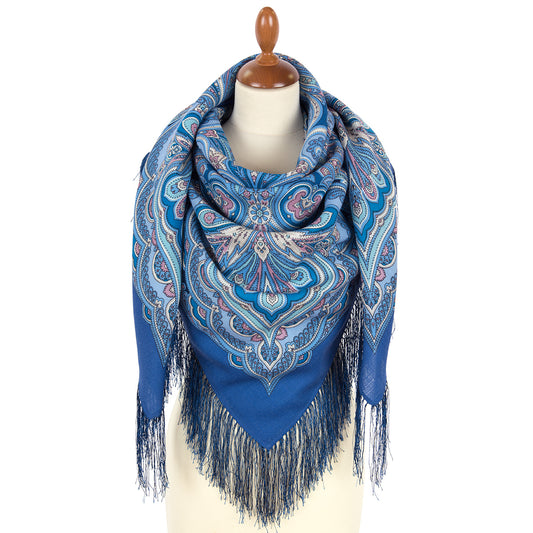 Shawl "Premonition of Spring" 2027-13