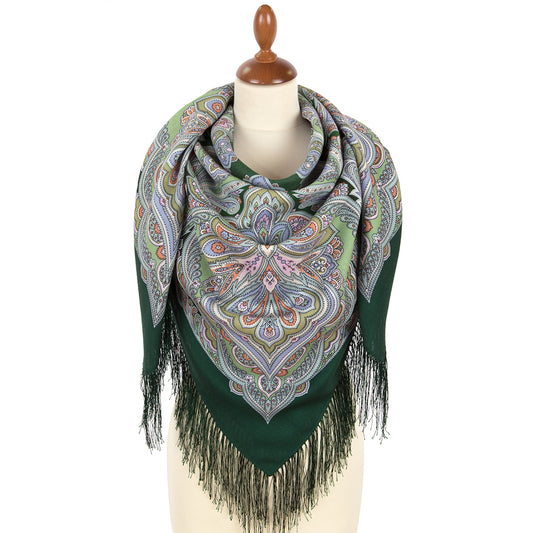 Shawl "Premonition of Spring" 2027-9
