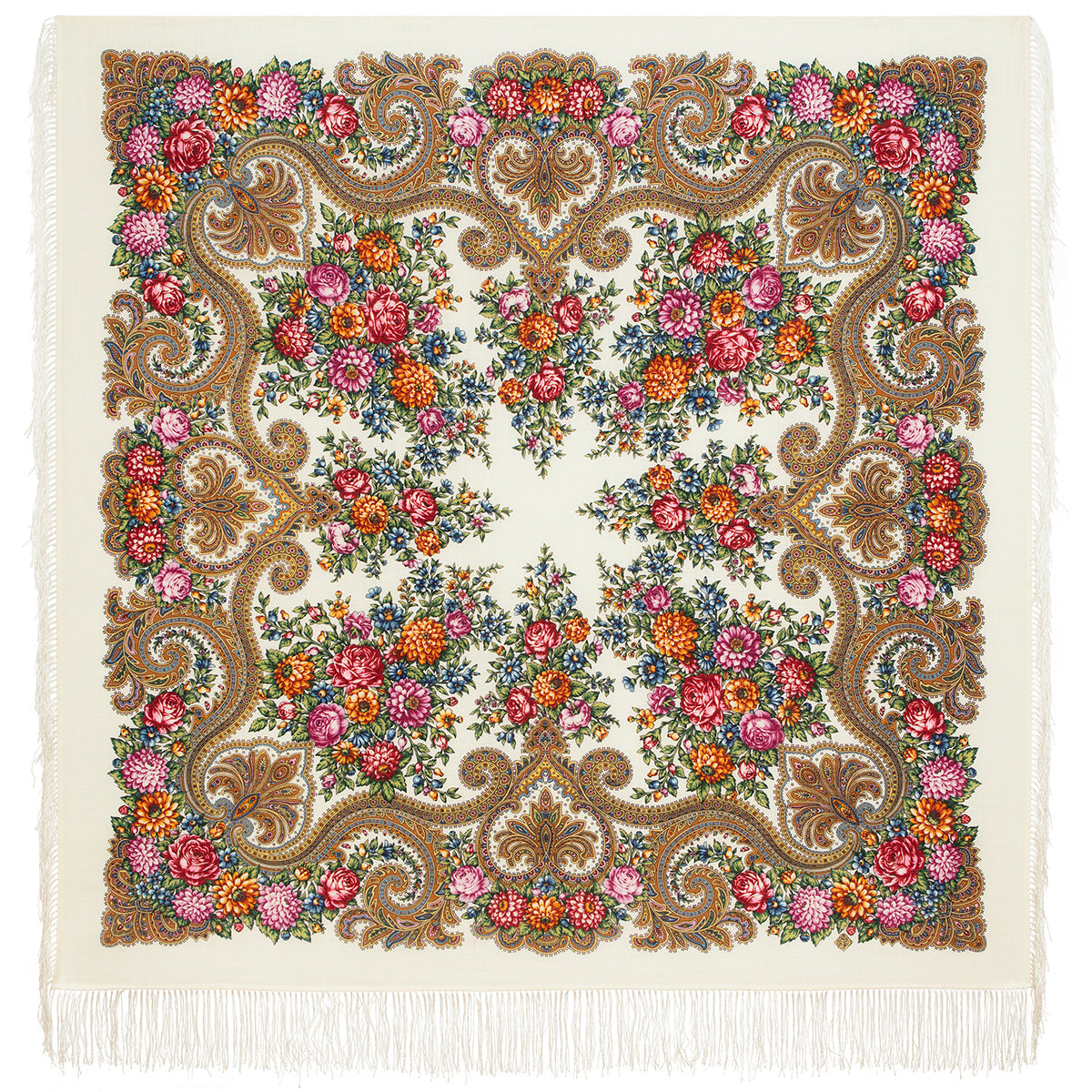 Shawl "Flower Aria"