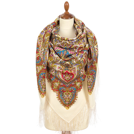 Shawl "And Spring again" 2039-2