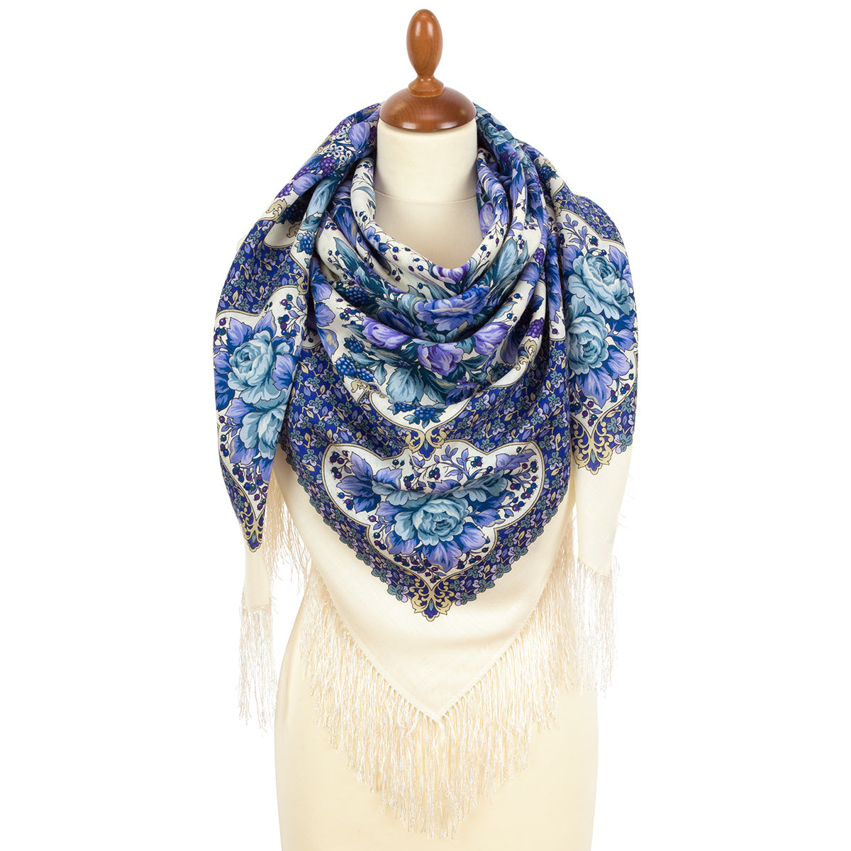 Shawl "Aroma of Blooming Roses"
