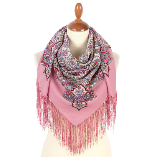 Kerchief "Winter Stars" 2077-3