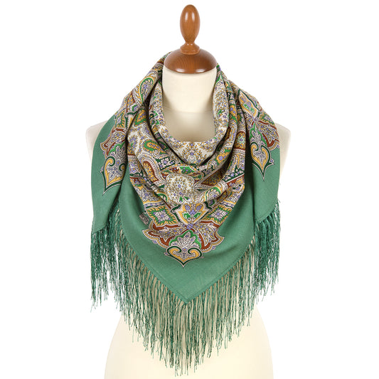 Kerchief "Winter Stars" 2077-9