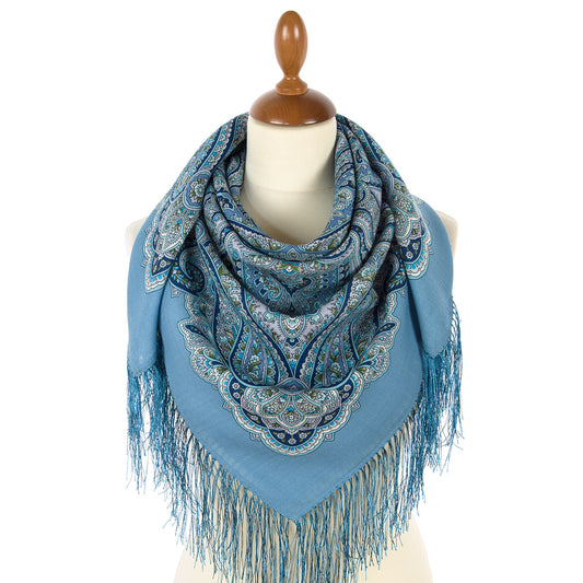 Kerchief "On the golden porch" 2095-13