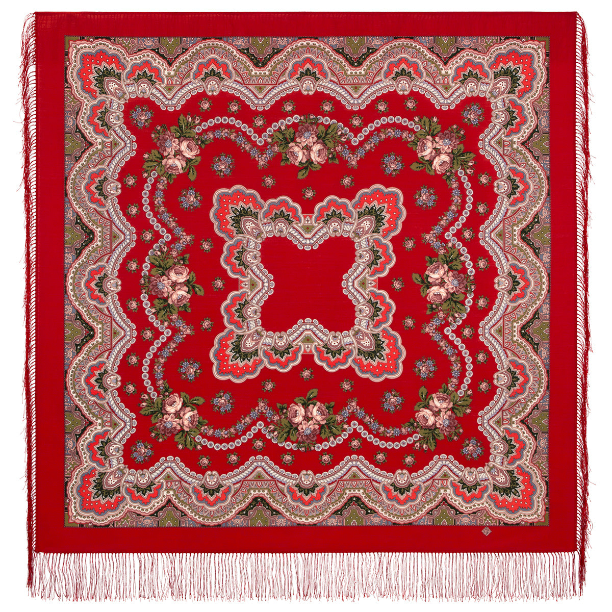 Shawl "Crane"