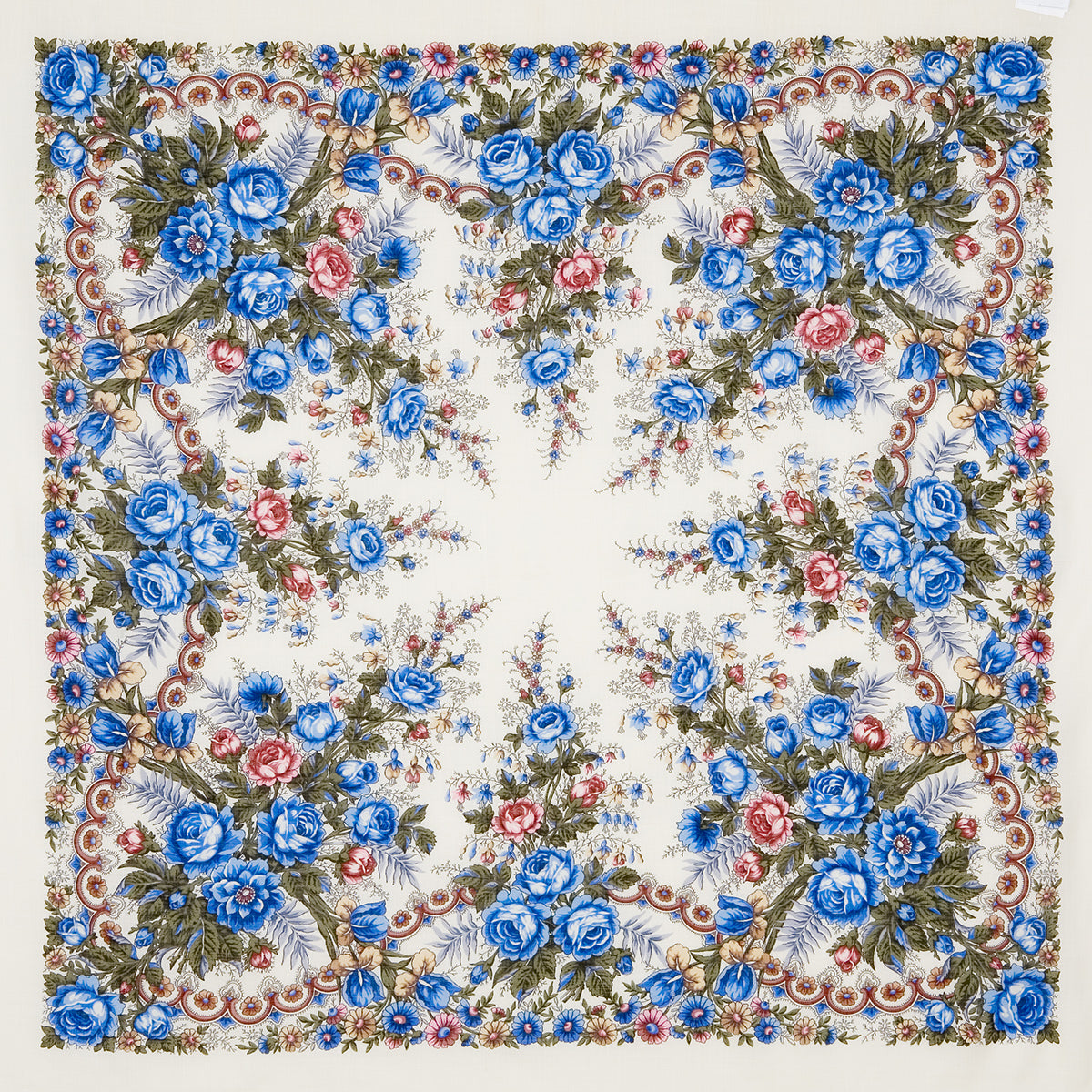 Shawl "Spring morning"
