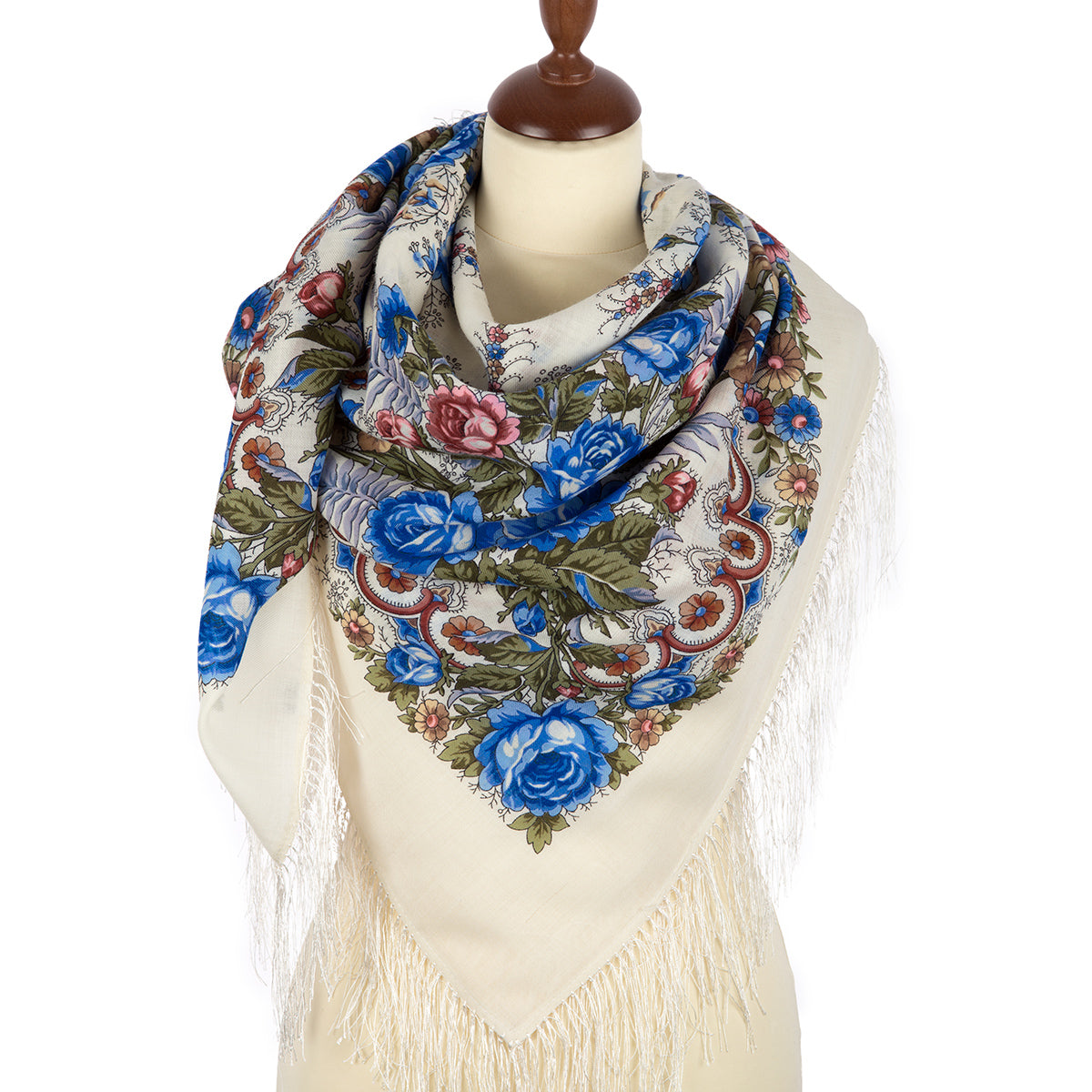 Shawl "Spring morning"