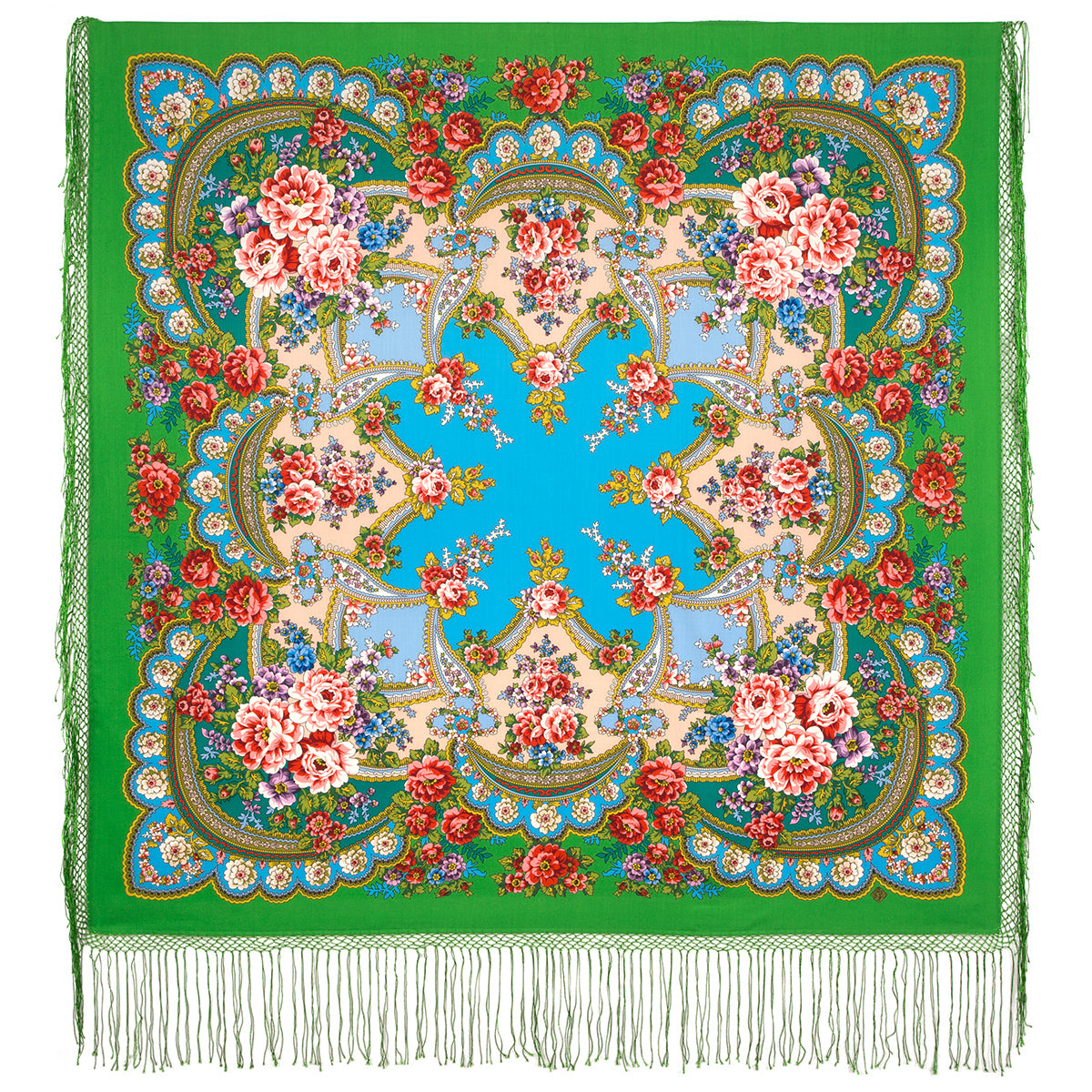 Shawl "Seasons. Spring" 706-9