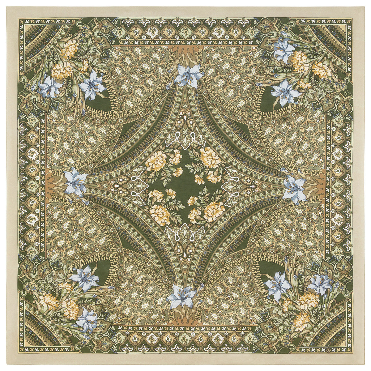 Сotton kerchief "Dream country" 751-10