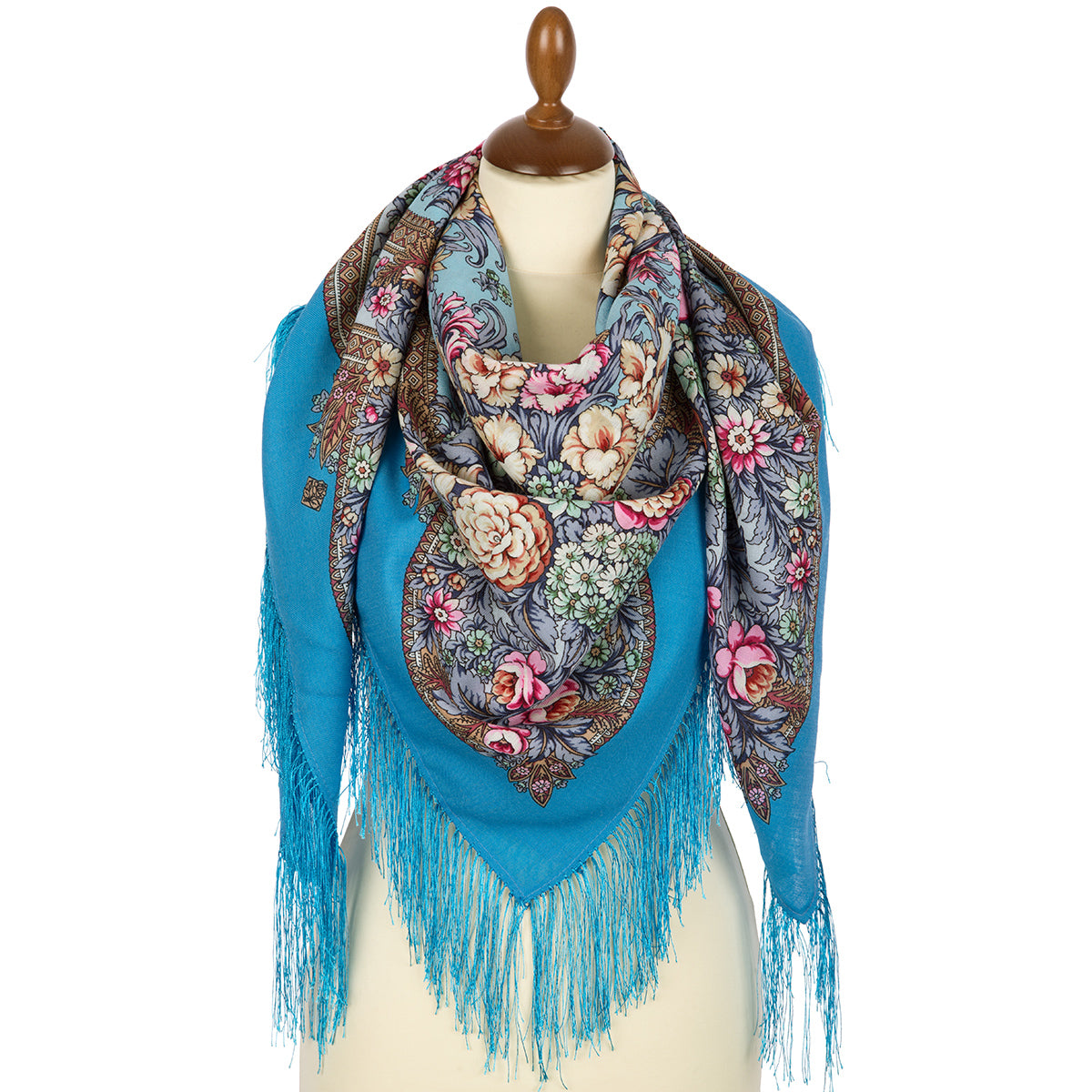 Shawl "Golden days" 828-11