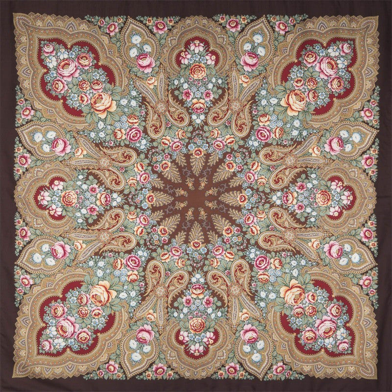 Shawl "Summer in Pavlovo"