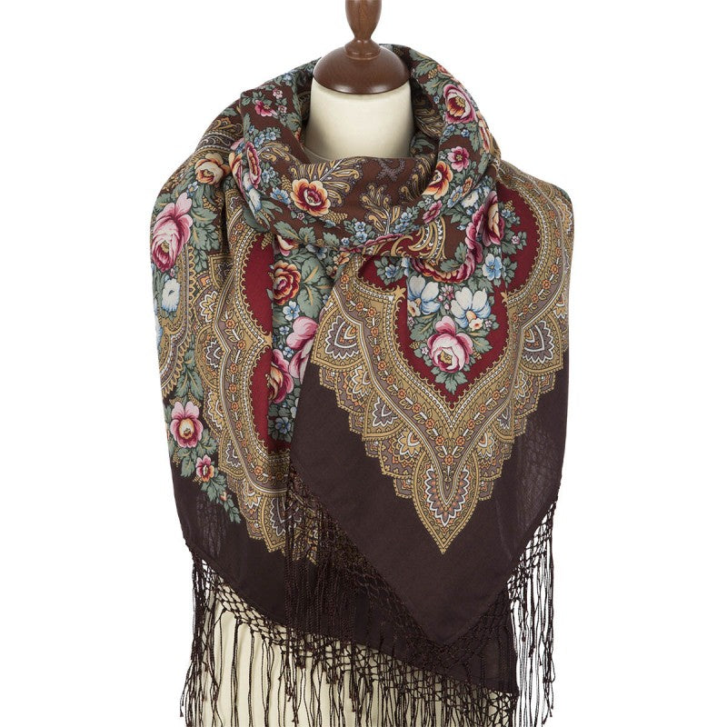 Shawl "Summer in Pavlovo"