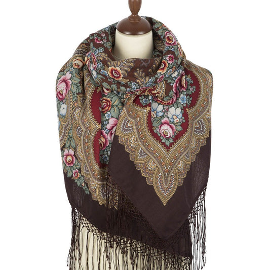 Shawl "Summer in Pavlovo" 862-16