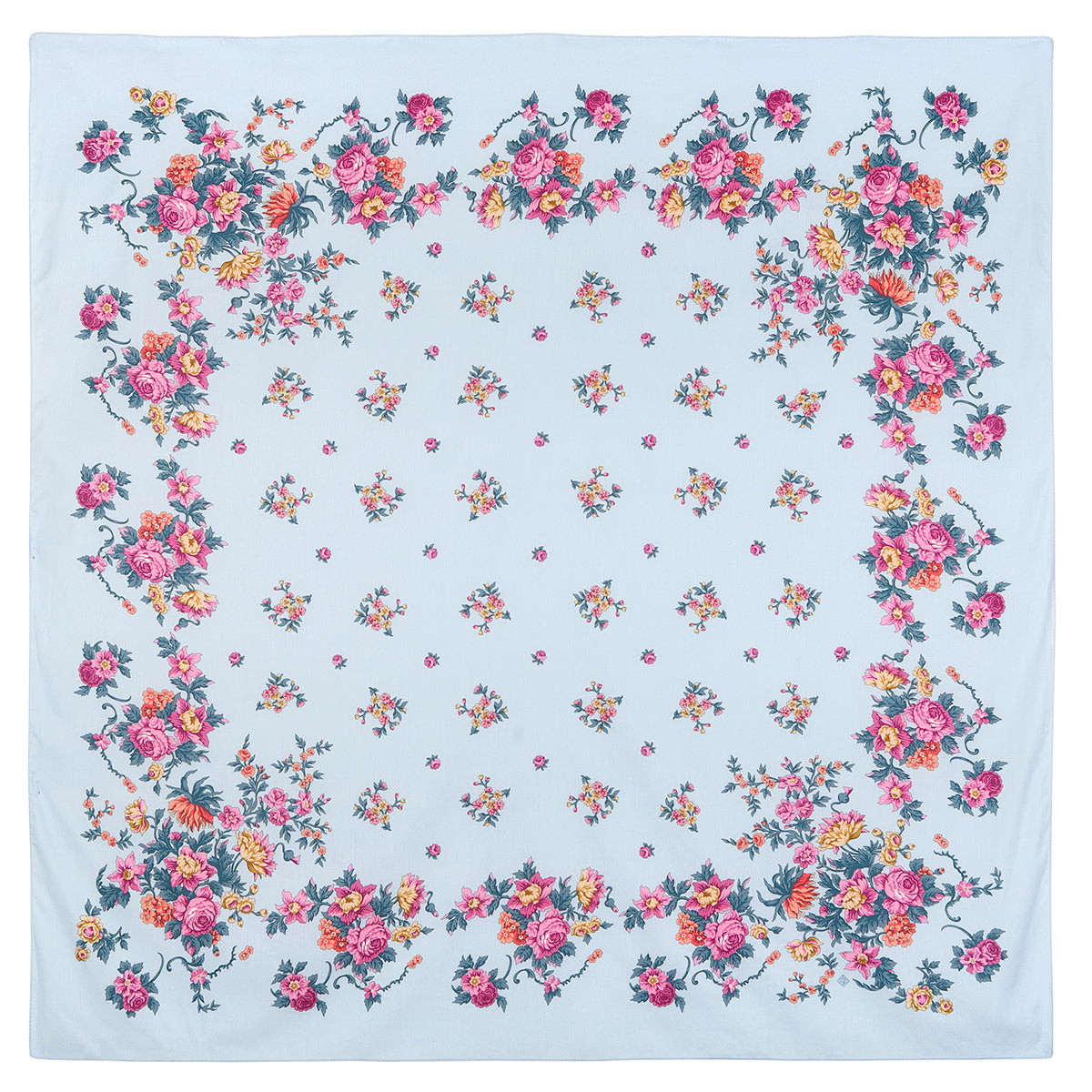 Сotton kerchief "Flower Necklace"