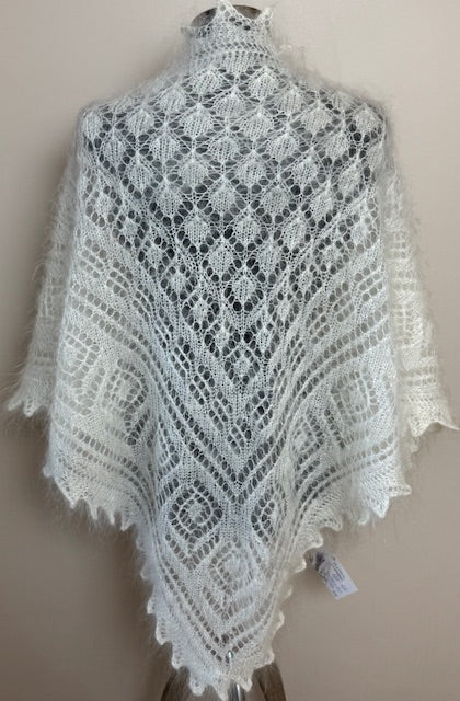 Uryupinsk downy neckerchief # KW-62, 110x160x110 cm