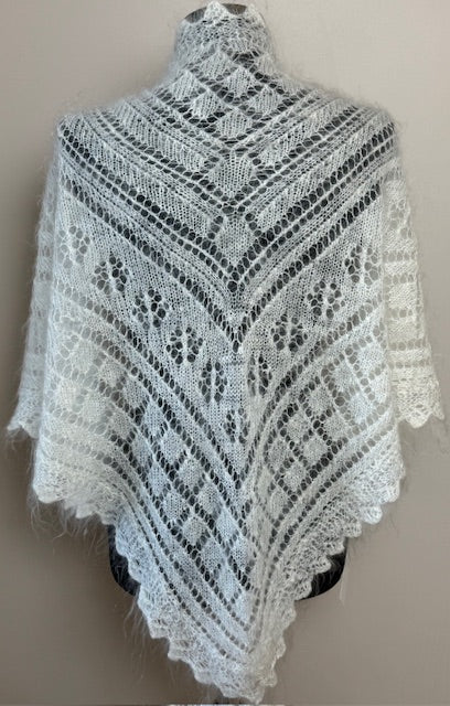 Uryupinsk downy neckerchief # KW-57, 100x140x100 cm