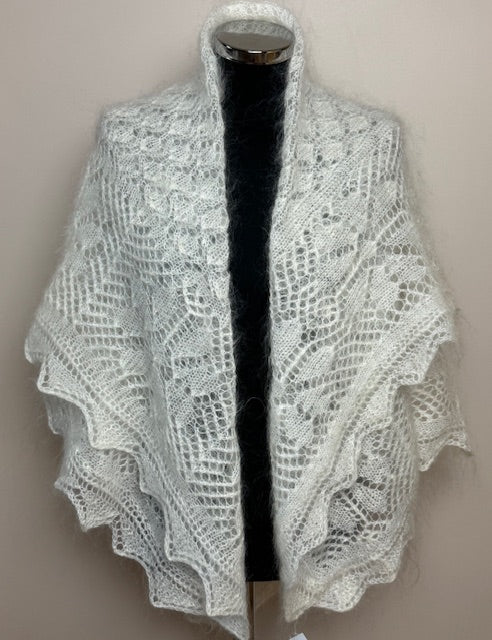 Uryupinsk dūnu šalle #PW-40, 130x130 cm.