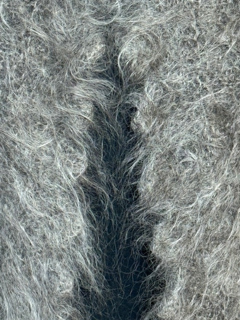 Урюпинская пуховая косынка № KG-95, 110x160x110 cм.