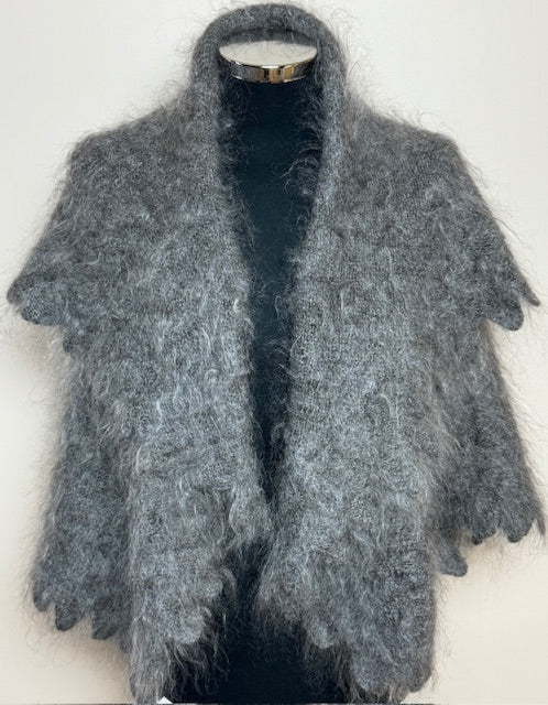 Uryupinsk downy shawl #PG-2, 110x110 cm