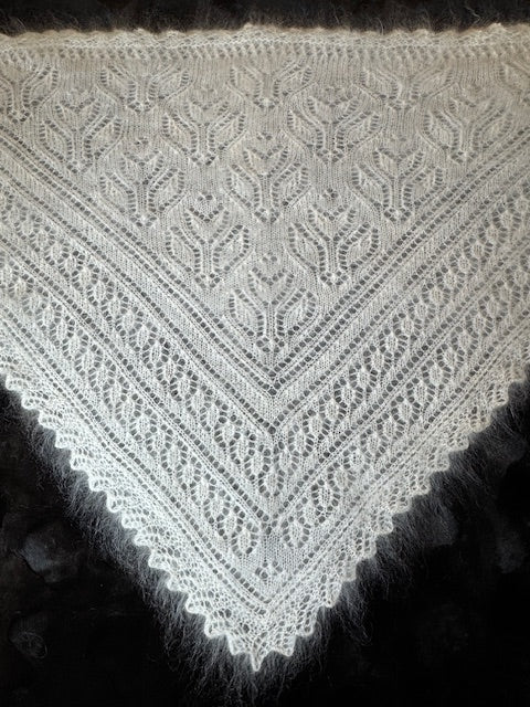 Uryupinsk downy neckerchief # KW-72, 100x140x100 cm