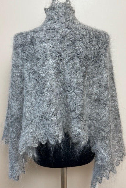 Uryupinsk downy shawl ( Palantine ) # SG-3, 140x50 cm