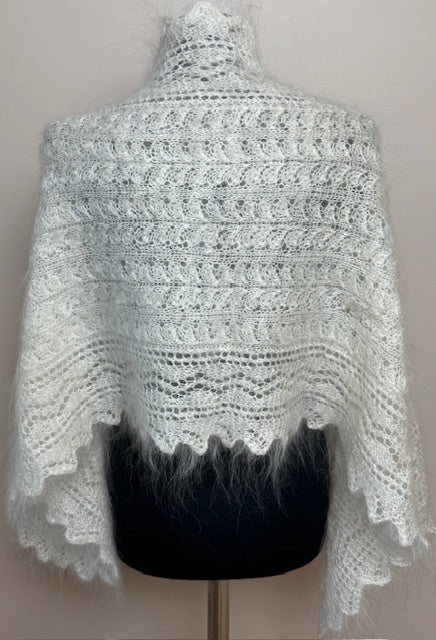 Uryupinsk downy shawl ( Palantine ) # SW-5, 140x50 cm