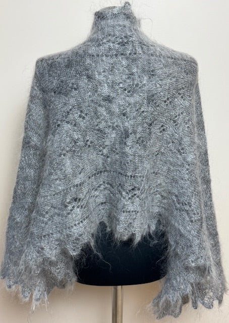 Uryupinsk downy shawl ( Palantine ) # SG-4, 140x55 cm