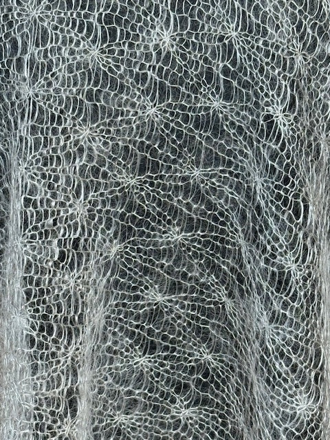 Downy shawl #PCN-61, 130x130 cm