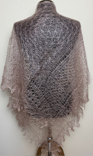 Dūnu šalle #PCN-18, 120x120 cm