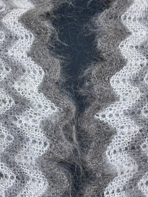 Uryupinsk downy shawl ( Palantine ) # SM-14, 100x50 cm