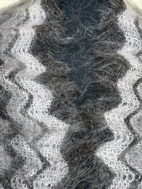 Uryupinsk downy shawl ( Palantine ) # SM-17, 100x50 cm