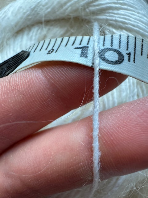 Goat down yarn #P-1, 400 gr