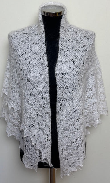 Downy shawl #PCN-115, 120x120 cm