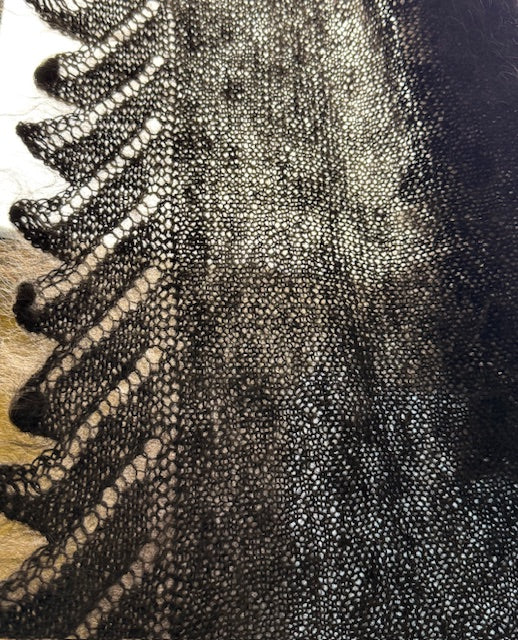 Uryupinsk dūnu šalle #PG-169, 120x120 cm.