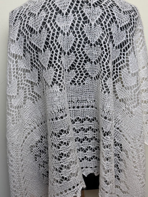 Downy shawl #PCN-138, 120x120 cm