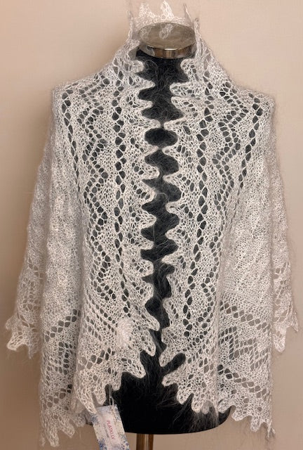 Uryupinsk downy shawl ( Palantine ) # PW-12