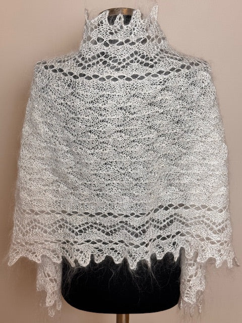 Uryupinsk downy shawl ( Palantine ) # PW-12