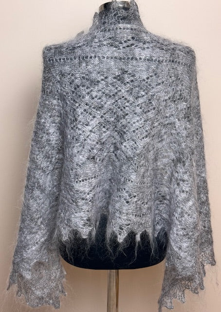 Uryupinsk downy shawl ( Palantine ) # PG-40