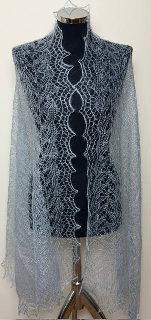 Downy shawl ( Palantine )52, 200x80 cm