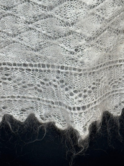 Uryupinsk downy shawl ( Palantine ) # PW-74