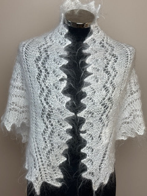 Uryupinsk downy neckerchief # KW-40, 80x140x80 cm.