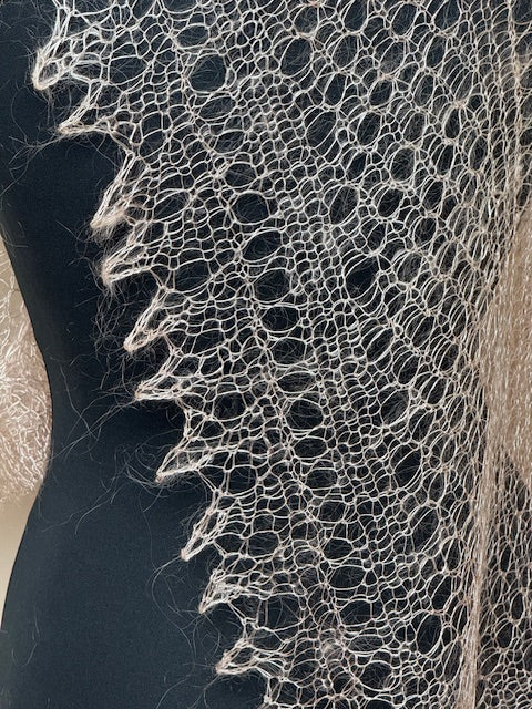 Dūnu šalle #PCN-18, 120x120 cm