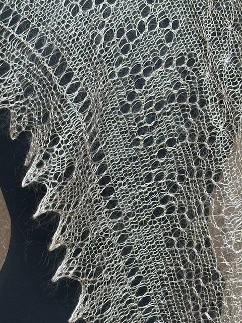 Dūnu šalle #PCN-19, 120x120 cm