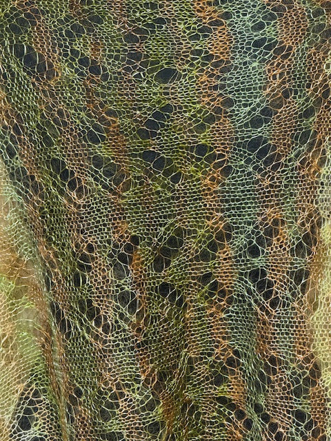 Downy shawl ( Palantine ) #118, 180x80 cm