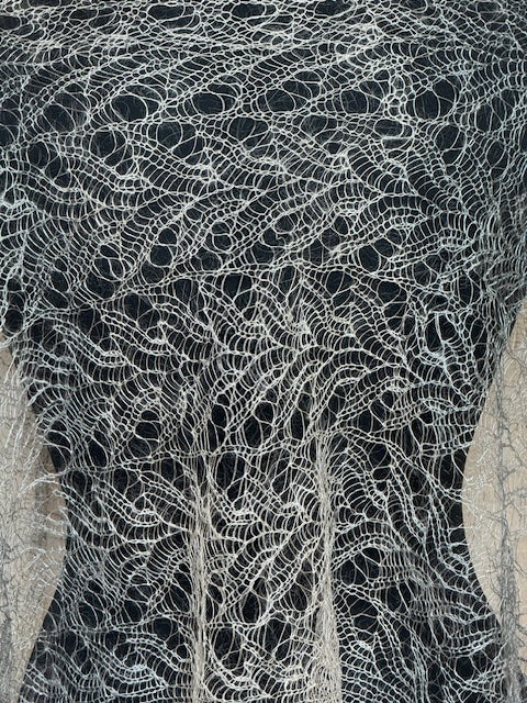 Downy shawl ( Palantine ) #156, 160x80 cm