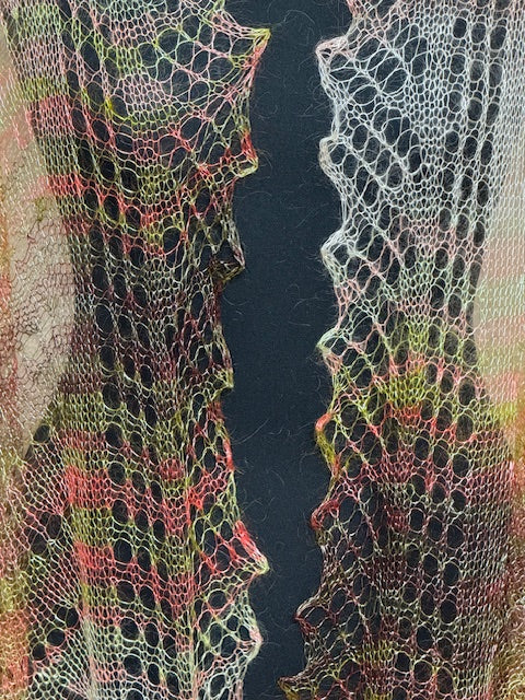 Downy shawl ( Palantine ) #119, 200x80 cm