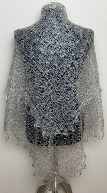 Dūnu šalle #PCN-17, 120x120 cm