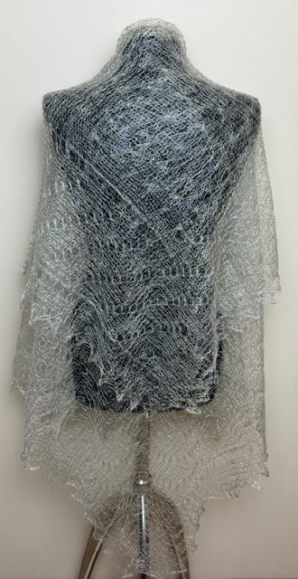 Dūnu šalle #PCN-25, 120x120 cm