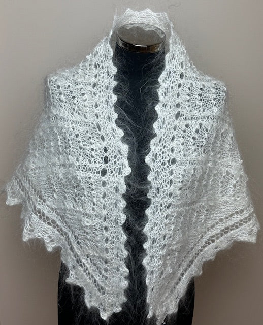 Uryupinsk downy neckerchief # KW-19, 90x140x90 cm.