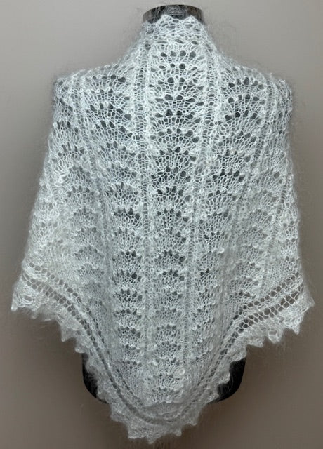 Uryupinsk downy neckerchief # KW-19, 90x140x90 cm.